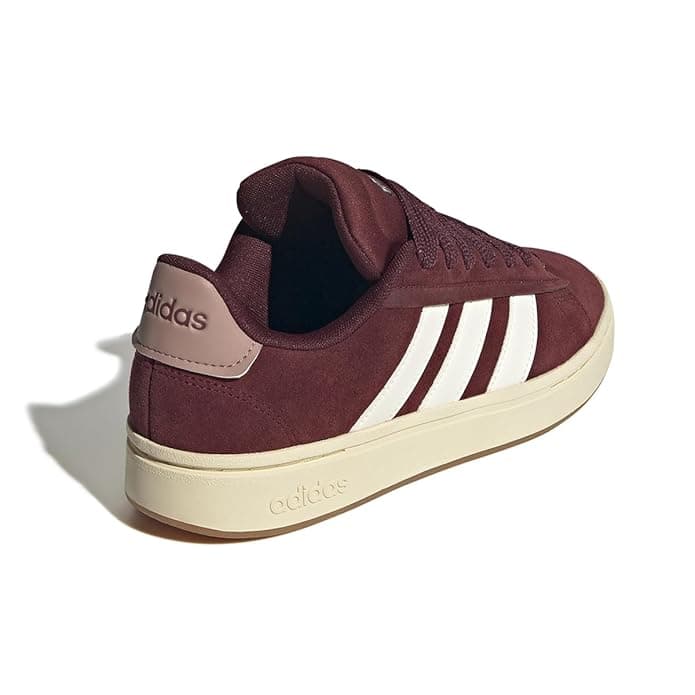 Adidas Women Grand Court Alpha 2.0 Sports Shoes Burgundy 5
